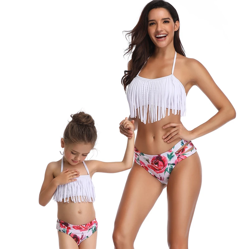 NAME IT M/ädchen Nkfzarolina Fringe Bikini-Set