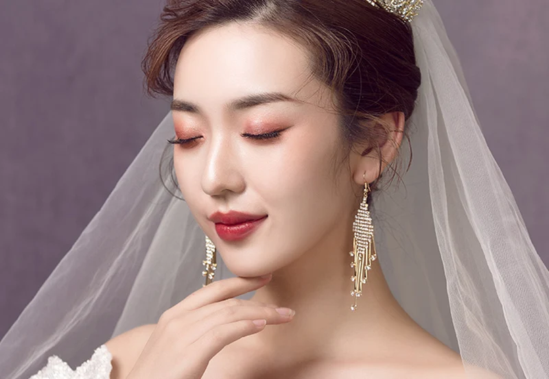 Винтажная Золотая Корона в стиле барокко для женщин, свадебные аксессуары для волос, свадебные украшения на голову, головной убор, корона принцессы ободок невесты