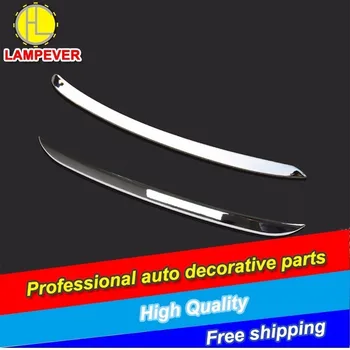 

Car Style stainless steel under front bumper Cover trim For Toyota Vios 2014-2017 Car under front bumper cover trim Decoration