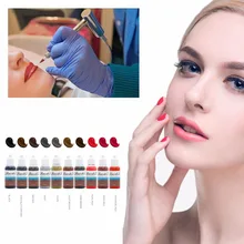 23 Цвета полу Перманентный Макияж брови чернила губы глаз линия татуировки цвет пигмент для микроблейдинга бровей татуировки цветные чернила