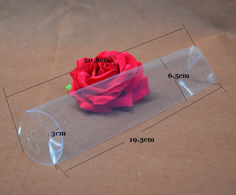 5,2x2,4x12,7 см 10 шт. прозрачная пластиковая ПВХ упаковочная коробка с подушечкой вечерние сувениры свадебные витрины конфеты вечерние любимые детские Душ Прозрачный Подарок ПВХ