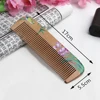 Flower Painted Chinese Peach Wood Comb  Healthy Scalp Massage Anti-Static Comb Hair Care Wooden Gift Beauty Tool 3