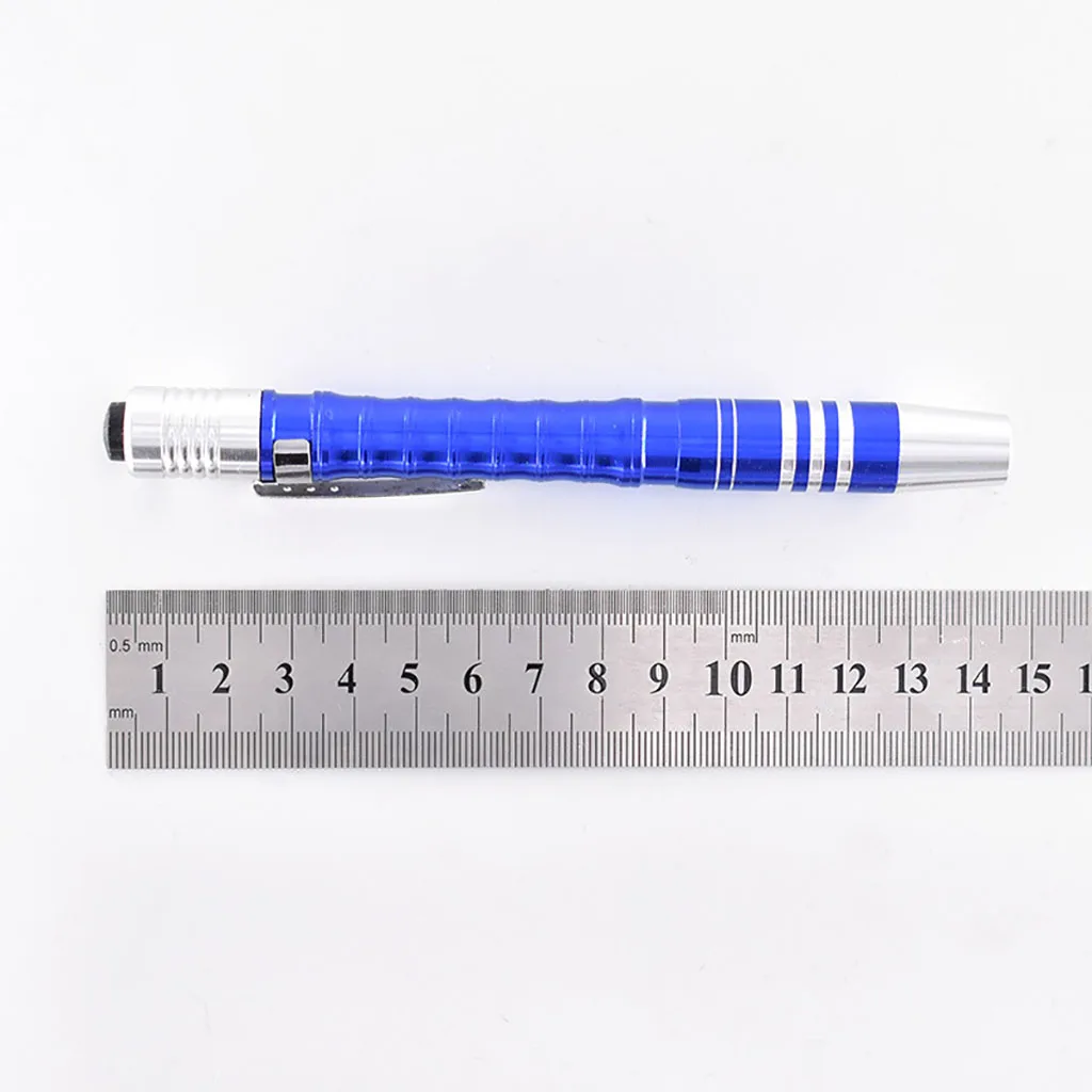 Mini Portable LED Flashlight Penlight Torch Pocket Light Outdoor AAA Battery Waterproof Repairing Light Car Repair Torch Battery