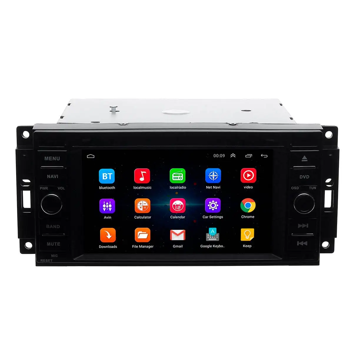 Best 6.2" Touch Screen bluetooth wince 6.0 Car DVD Player GPS Stereo Radio with 8GB TF Card For Jeep Grand Cherokee/Chrysler/Dodge 2