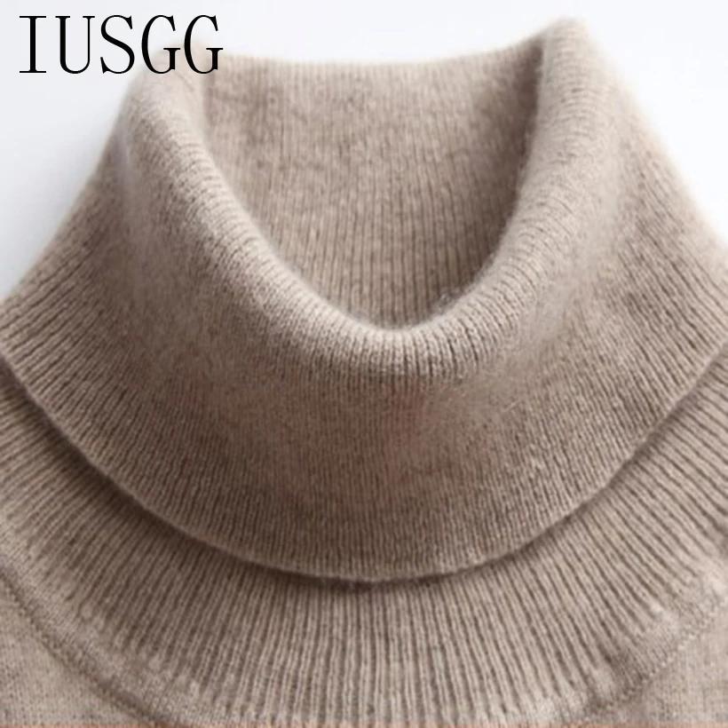 

Soft Cashmere Elastic Sweaters Women Turtleneck Pullover Knitted Autumn Winter Female Warm Tops Trendy Wool Sweaterr