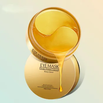 

60pcs Gold Crystal Collagen Eye Mask Eye Patches Eye Mask For Face Care Dark Circles Remove Gel Mask for the Eyes Ageless