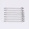 10pcs/Lot Stainless Steel Extension Tail Chain Lobster Clasp DIY Bracelet Necklace Extender Chains For Jewelry Making Findings ► Photo 2/6