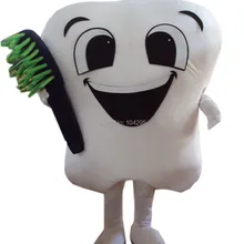 Ohlees зубы маскарадный костюм взрослых размеров рекламное талисман дизайн принять costomize