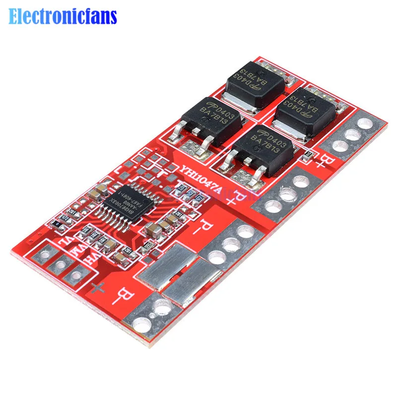 3S 30A Макс. 12,6 в литий-ионный аккумулятор 18650 зарядное устройство плата PCB BMS модуль короткого замыкания защита от перегрузки по току