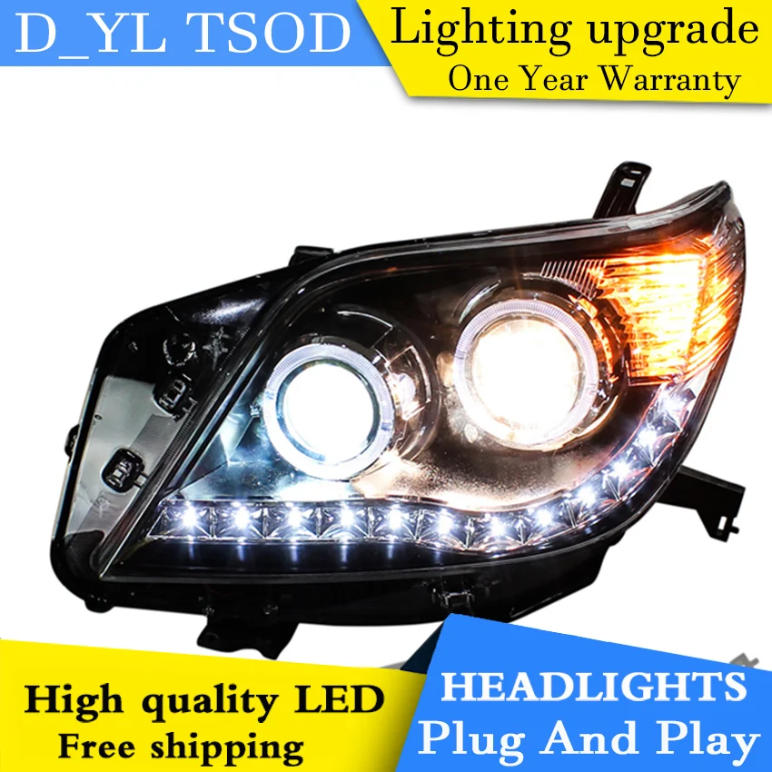 Car Styling Headlights for Toyota Prado 2010 13 LED Headlight for Prado