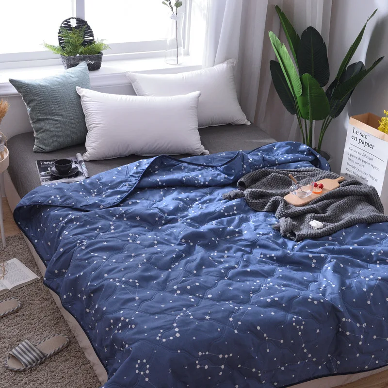 

Dropshipping 2019 New Bedspread Summer Quilt Blanket Comforter Bed Cover Quilting Home Textiles Suitable for Children and adult