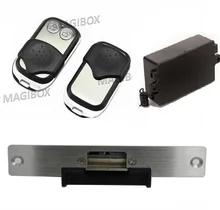 315Mhz Fail secure Remote Control Electric strikes Remote  electric Lock + 2 remote handle