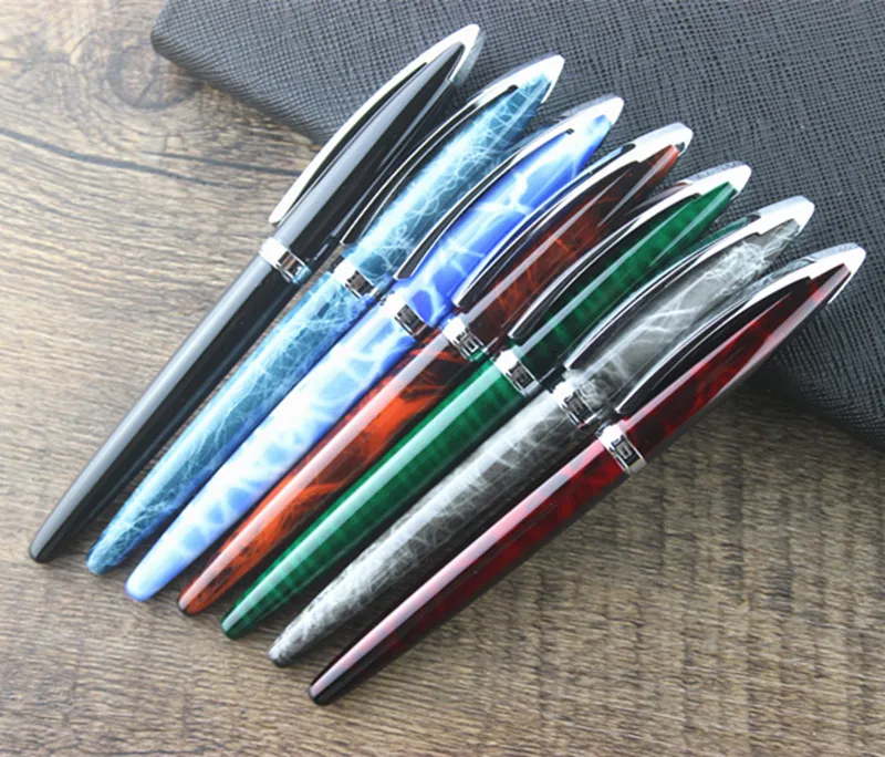 Jinhao 156A Fountain Pen Fine Nib Mable Blue