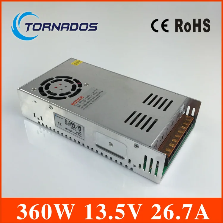 

power suply 13.5v 360w ac to dc power supply ac dc converter ac dc 13.5v power supply high quality S-360-13.5