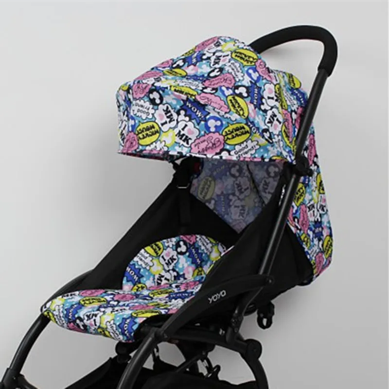 ganti kain stroller pliko