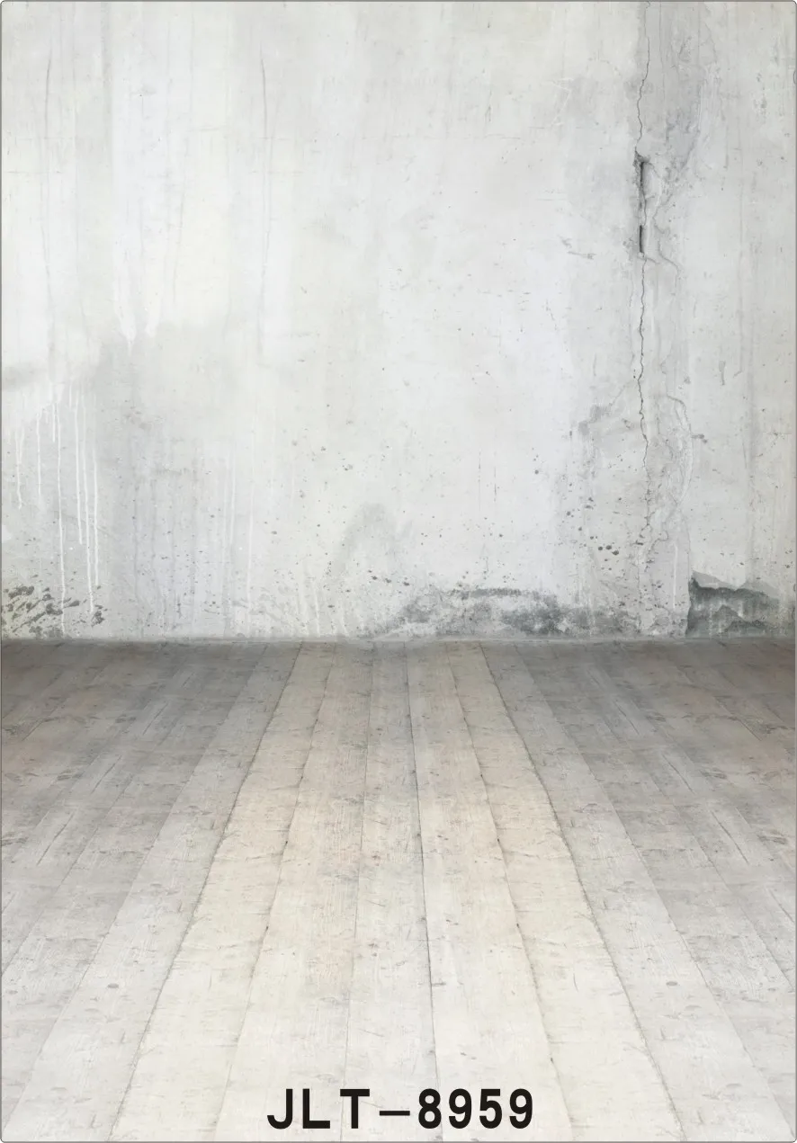 

Photography Backdrops Photocall for Wedding Children Concrete Wall Wooden Floor Vinyl Cloth Background for Photos
