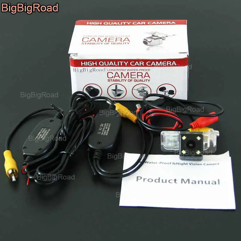 

BigBigRoad For Haval H2 H6 H7 H6 coupe Wireless Camera Car Rear View Reversing Camera Night Vision HD CCD Parking Camera