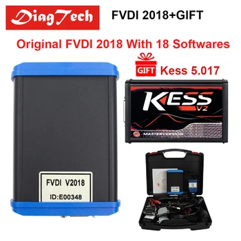 

Factory Price Original FVDI 2018 ABRITES +KESS 5.017 Diagnostic Tool Cover All Functions Of 2014 2015 With 18 Softwares DHL Free