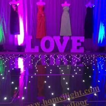 10ftx10ft Яркость led Танцы пол в Свадебная вечеринка disco Танцы пол