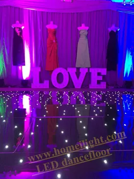 

10ftx10ft Brightness led dance floor in wedding party disco dance floor