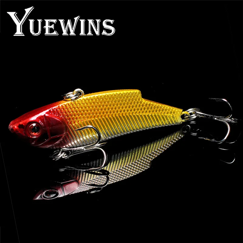 

Yuewins Hard VIB Lures 5.5cm 10g Sinking Fishing Lure Crankbait Artificial Vibration Bait All Depth Fishing Wobbler QA198