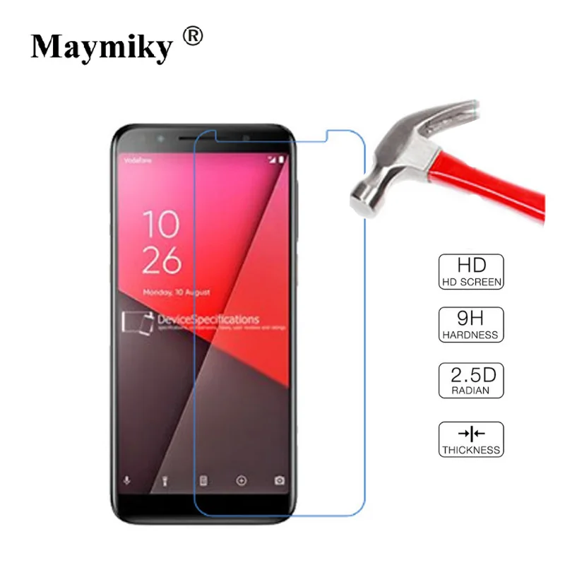 

For Vodafone Smart N9 5.5 inch 2018 Tempered Glass 9H 2.5D Premium Screen Protector Film For Vodafone Smart N9 Glass Film