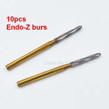 

10pcs Dental Endo-Z Tungsten Carbide Bur endoz Dental Endodontic Burs FG Endo-Z 21,23,25,28mm