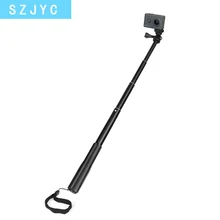 JYC Adjustable Aluminum Selfie Stick Monopod for GoPro Hero 7 6 5 Black Silver Session Xiaomi Yi 4K Sjcam Sj4000 Action Camera JYC Adjustable Aluminum Selfie Stick Monopod for GoPro Hero 7 6 5 Black Silver Session Xiaomi Yi 4K Sjcam Sj4000 Action Camera