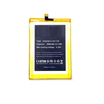 

For Doogee F5 Battery Replacement Original 2660mAh Smart Phone Parts backup battery for Doogee F5 in stock