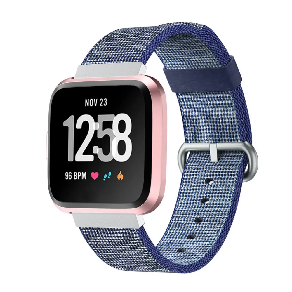 Нейлоновый сменный ремешок для часов Fitbit Versa Lite ремешок для часов легкий ремешок-браслет Элегантный Модный регулируемый ремешок