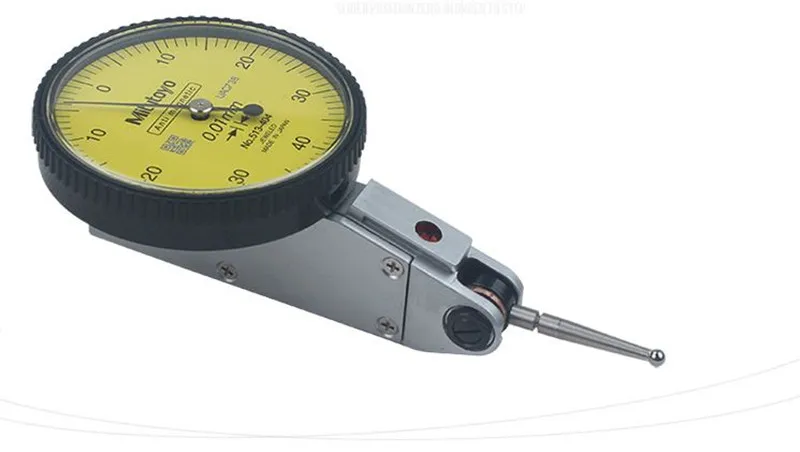 Goedkoop Mitutoyo Cnc Dial Indicator 513 404 Analoge Lever Dial Gauge Nauwkeurigheid 0.01 Range 0 0.8 Mm Diameter 40mm 32 Mm Meetinstrument