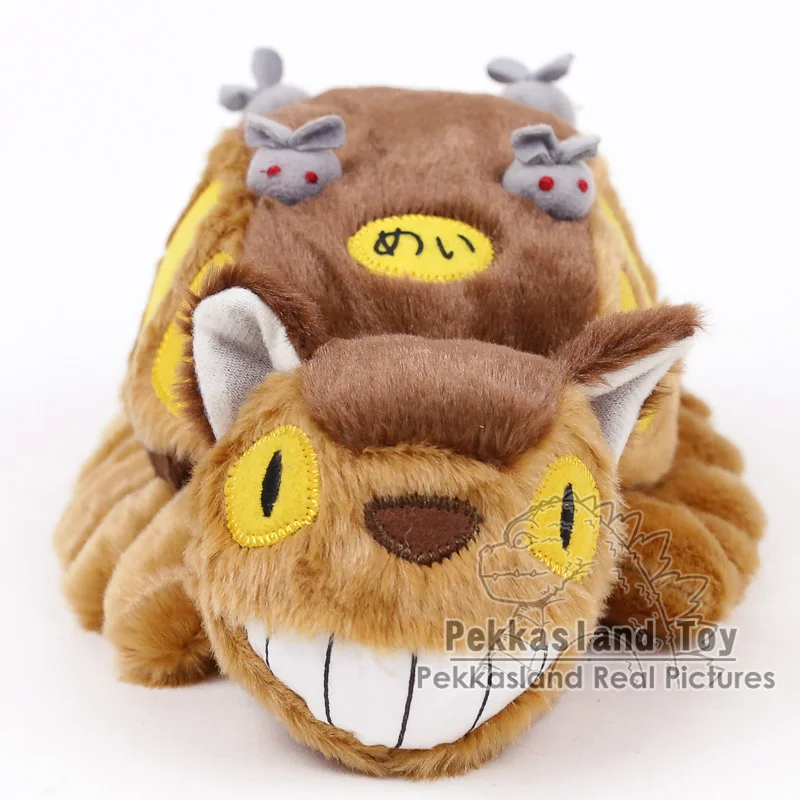 

Kawaii Totoro Cat Buss Anime Cartoon Plush Toy Soft Stuffed Animal Doll 30x11cm