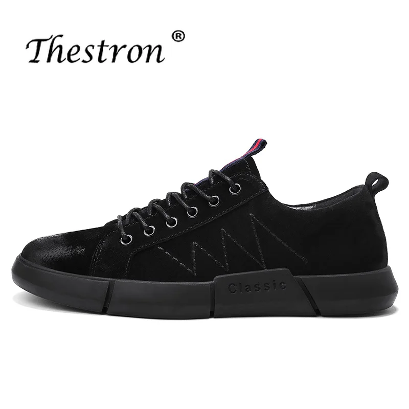 

Man Working Safety Shoes Black Khaki Man Casual Shoes Autumn Winter Riding Shoes Man Genuine Leather Rubber Sole Retro Footwear