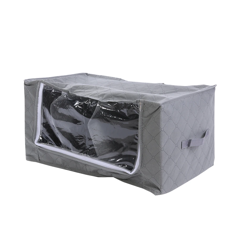 الخيزران الفحم مزدوج مفتوحة حقيبة التخزين الحقيبة التعبئة مكعب الأعمال السفر الأمتعة حقيبة للتخزين منظم