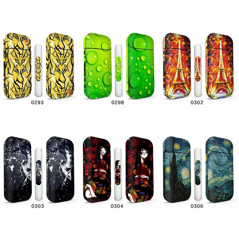 

Fashion Design Protective Sticker 11 Colors Skin Cover Sleeve Sticker Hot Sale Skin Sticker For IQOS 2.4 Plus For IQOS
