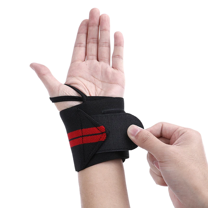 1 шт. регулируемый браслет эластичные бинты для запястья повязки для тяжелой атлетики Powerlifting дышащие нарукавные повязки