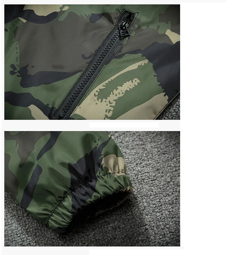 Grandwish размера плюс 5XL 6XL 7XL камуфляжная куртка Мужские бомберы Военная Мужская s ветровка с капюшоном большой размер Мужская куртка, DA569