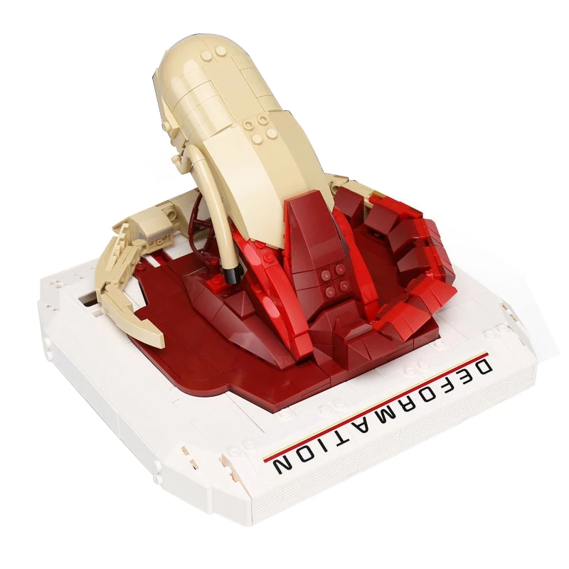 

Creative Movie MOC Series 04002 830Pcs The New Aliens Set Building Blocks Children legoINGKYs Assembly Bricks Toys Gifts