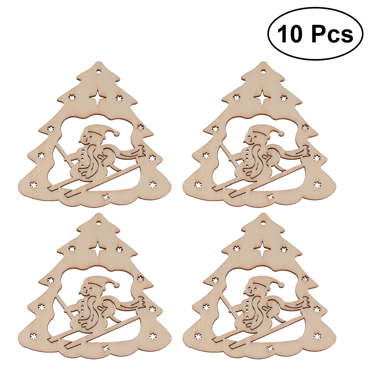 10pcs wooden snowman ckristmas tree discs wood cutout slices for christmas tree decor pendants hanging decorations wood tags - Cut Out Christmas Decorations 10pcs wooden snowman ckristmas tree discs wood cutout slices for christmas tree decor pendants hanging decorations wood tags - Cut Out Christmas Decorations