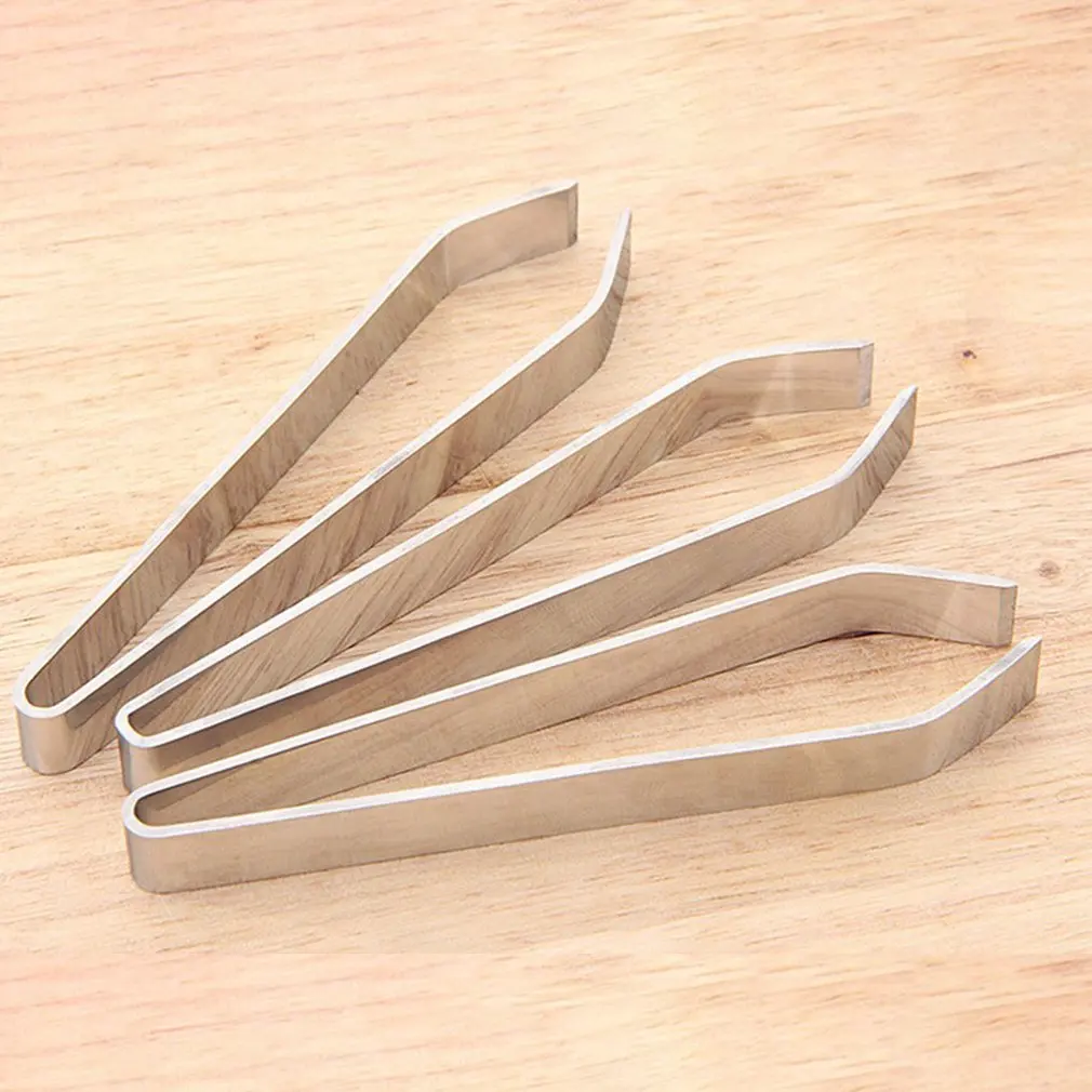 

Stainless Steel Fish Bone Tweezers Non-Slip Deboning Tools Precision Grip Metal Remover Pliers Portable Kitchen Seafood Tools