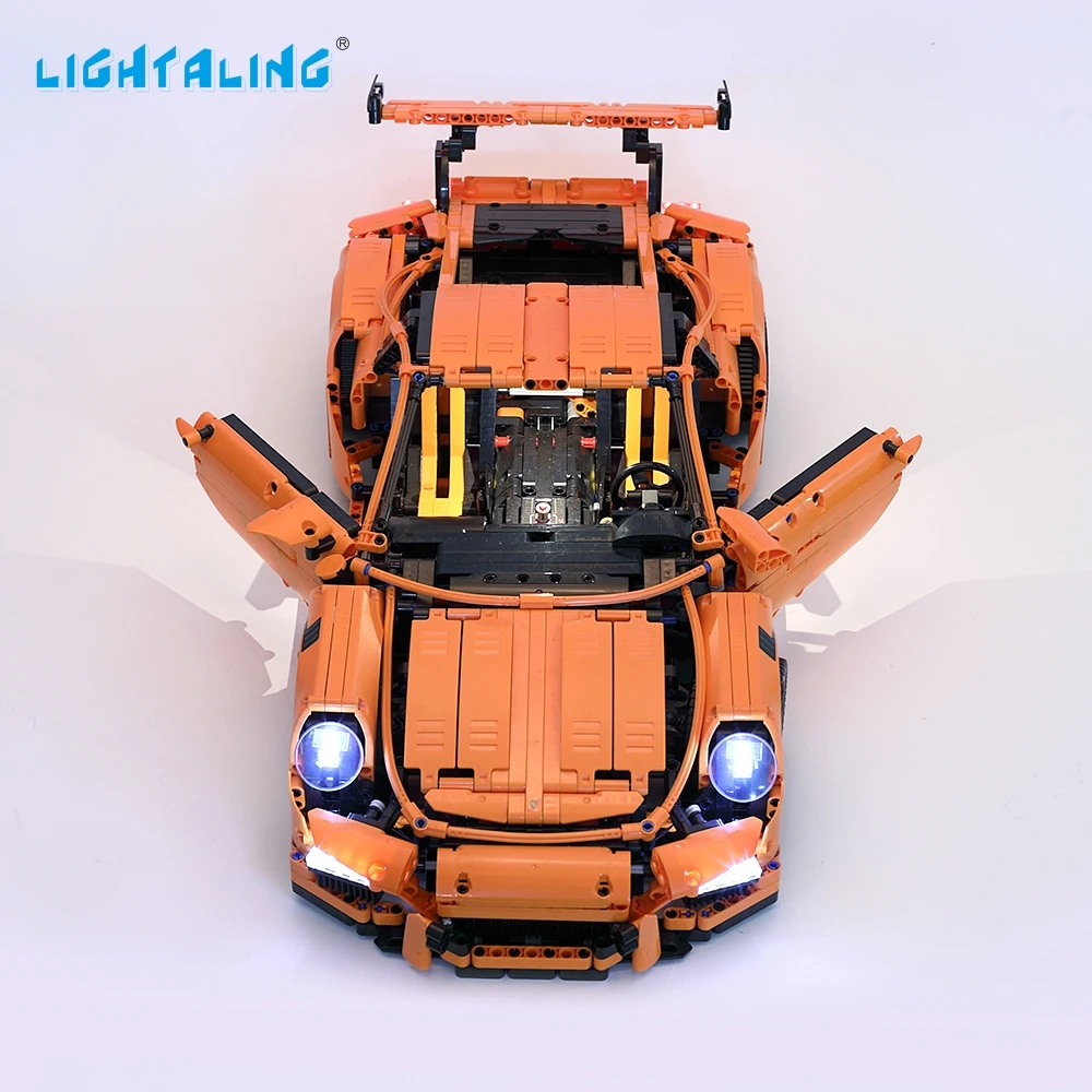 

Lightaling LED Light Kit For Technic 911 GT3 RS Porsche Building Blocks Light Set Compatible With 42056/20001/3368/3368B/3368C