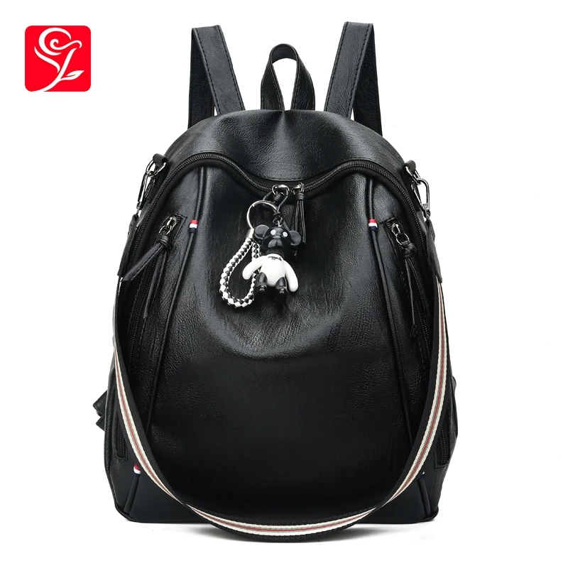 

Women Backpacks Pu Leather Female Travel Shoulder Bag Backpack Women Bag School Bag Backpack Girl Mochila Sac A Dos