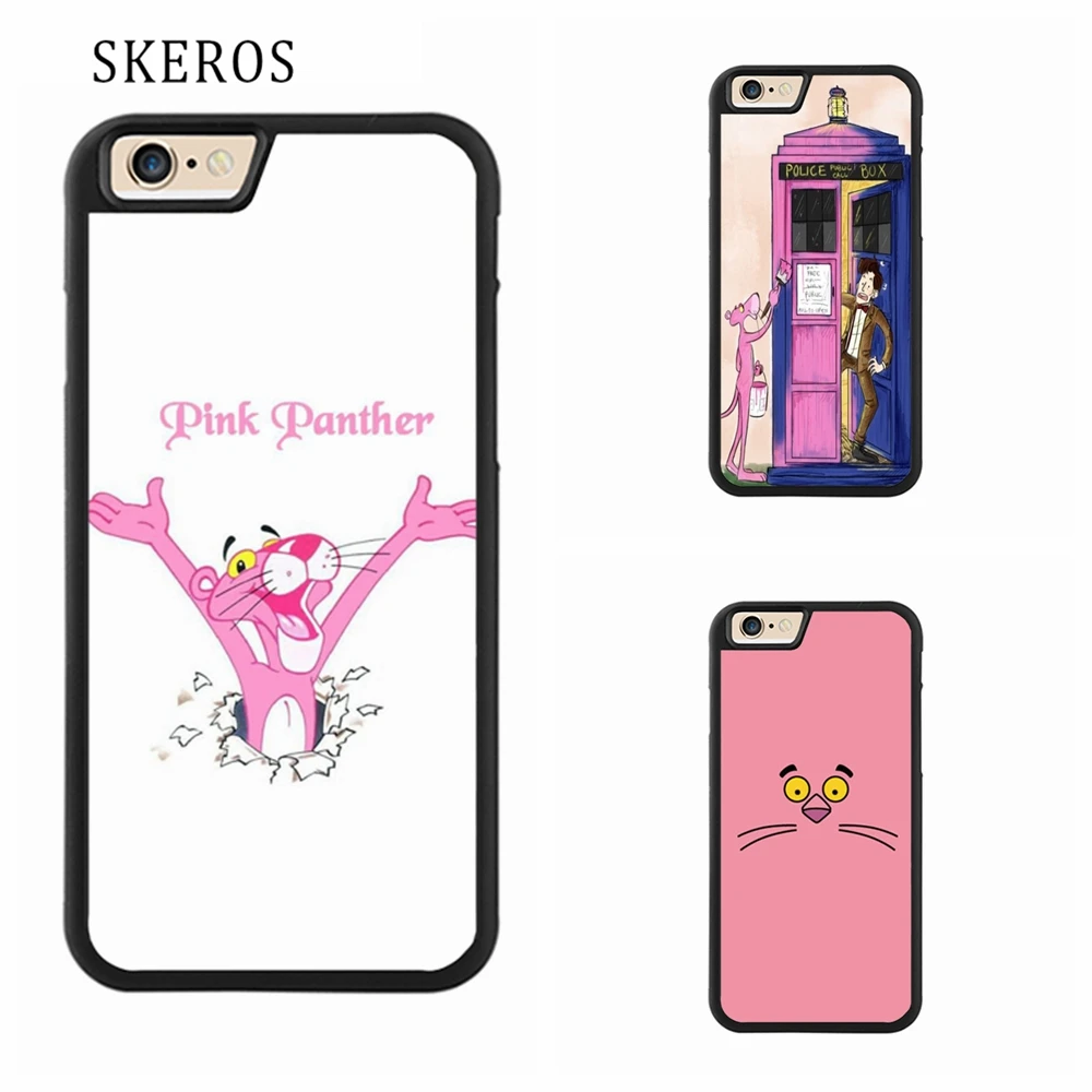 SKEROS The Pink Panther 8 phone case for iphone X 4 4s 5 5s 6 6s 7 8 6