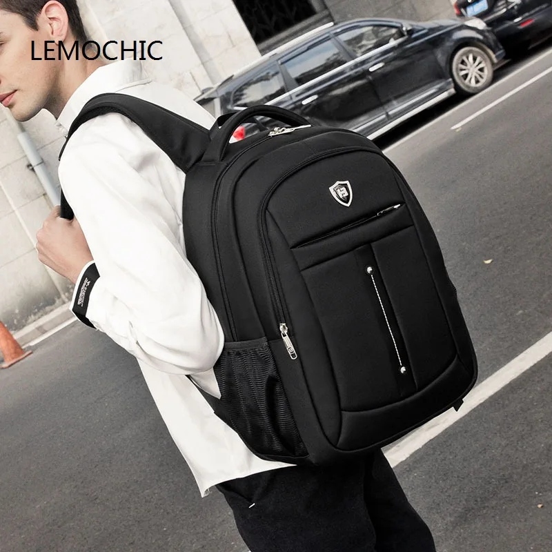 Lemochic бизнес loptop карманов путешествия рюкзак просто Оксфорд softback пехота пакеты