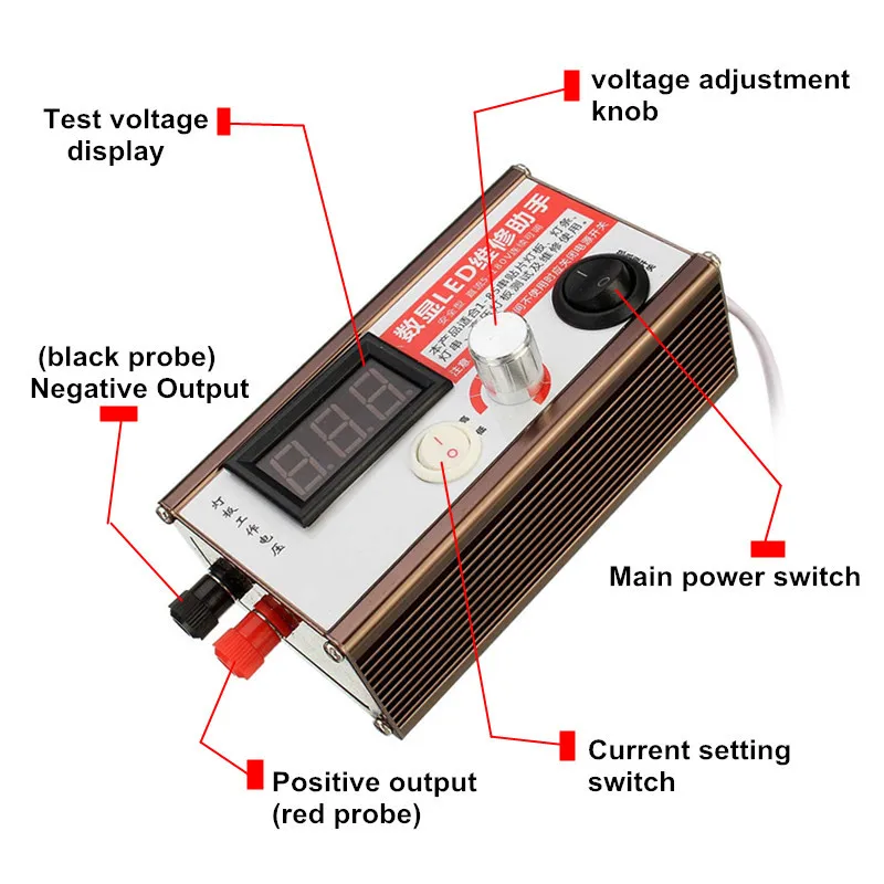 

Free Split Screen LED TV LCD Backlight Tester LED Lamp Beads Light Boards Test