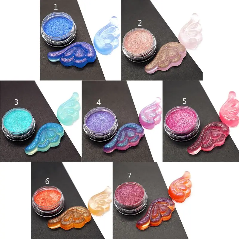 

Laser Resin Pigment Colorants Suspended Glitters Epoxy Resin Mold Jewelry Making
