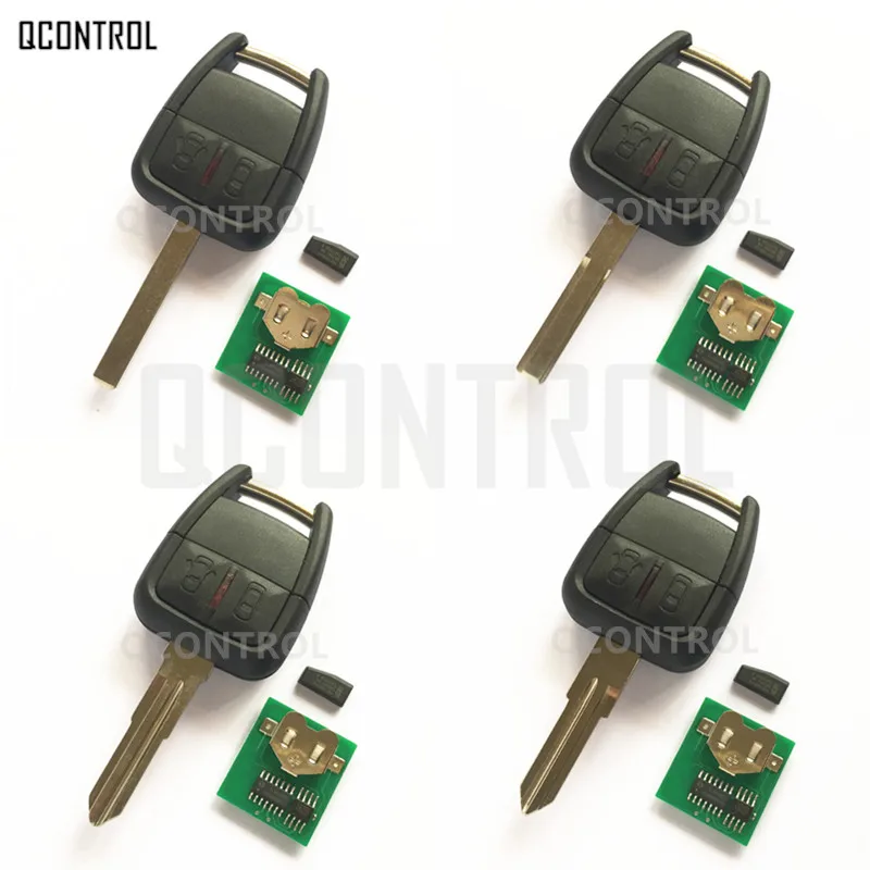 

QCONTROL Auto Remote Key 433MHz with ID40 Chip for OPEL Astra Zafira Corsa Vectra Car Controller