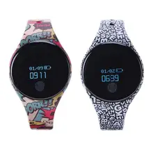 ALLOYSEED Bluetooth 4,0 смарт-браслет Спорт Здоровье Smart Band интеллектуальные напоминания Фитнес трекер для IOS Android Smartband