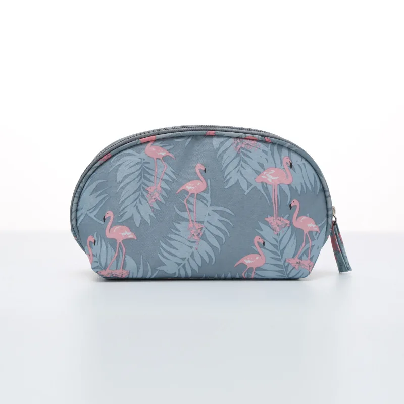 Женский дорожный косметический портативный мешок с принтом большой емкости двойной органайзер для макияжа сумка креативный клатч сумка для макияжа - Цвет: A-5