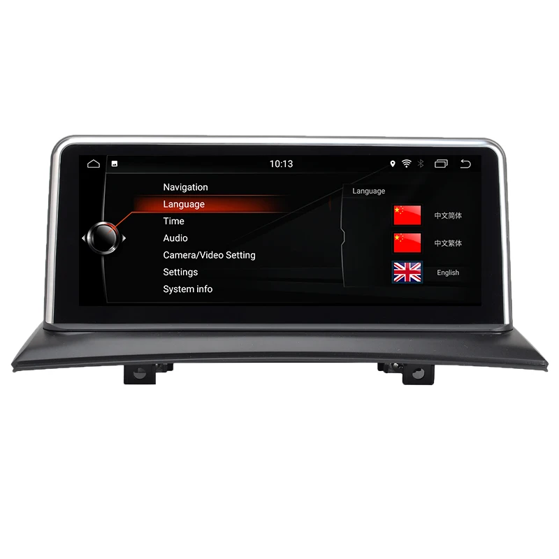 Автомобильный gps навигатор для BMW X3 E83 2004 до 2010 10 25 &quotips экран Android 8 1 PX6 2G + 32G